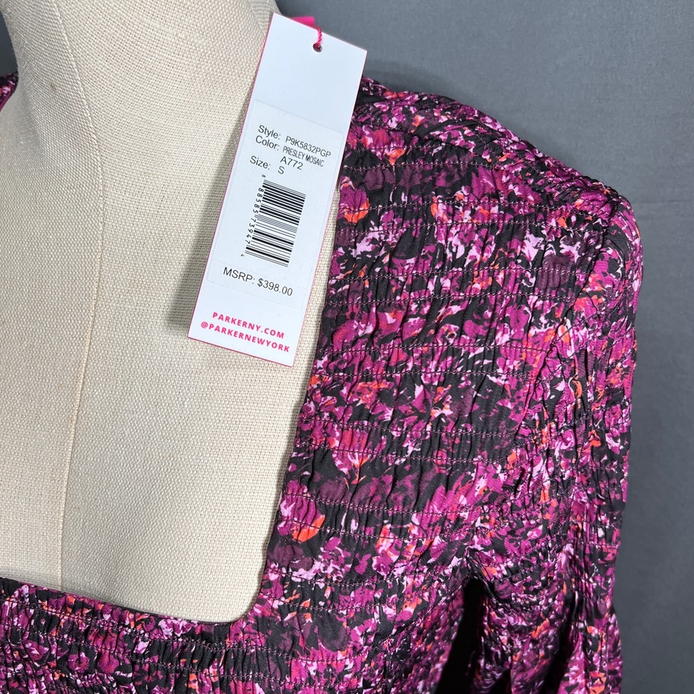 PARKER Tiara Rinbed Mini Dress - Picture 6 of 9